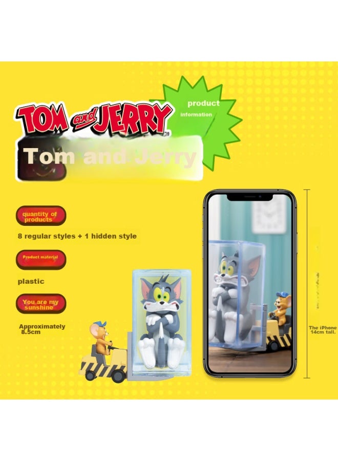 52toys قتال القط والفأر توم وجيري صندوق أعمى, لعبة أنمي, قطعة واحدة, هدية رأس السنة - Image 2
