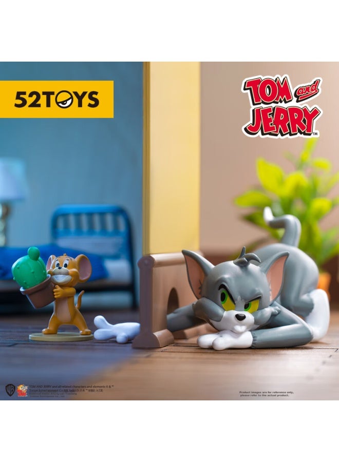 52toys قتال القط والفأر توم وجيري صندوق أعمى, لعبة أنمي, قطعة واحدة, هدية رأس السنة - Image 1