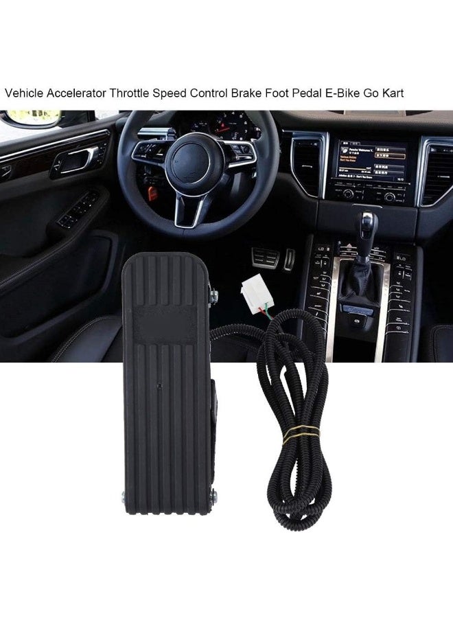 Aramox دواسات أراموكس السريعة، دواسة تسريع المركبة، تحكم في سرعة دواسة الفرامل للدراجات الكهربائية وكارتين - Image 2