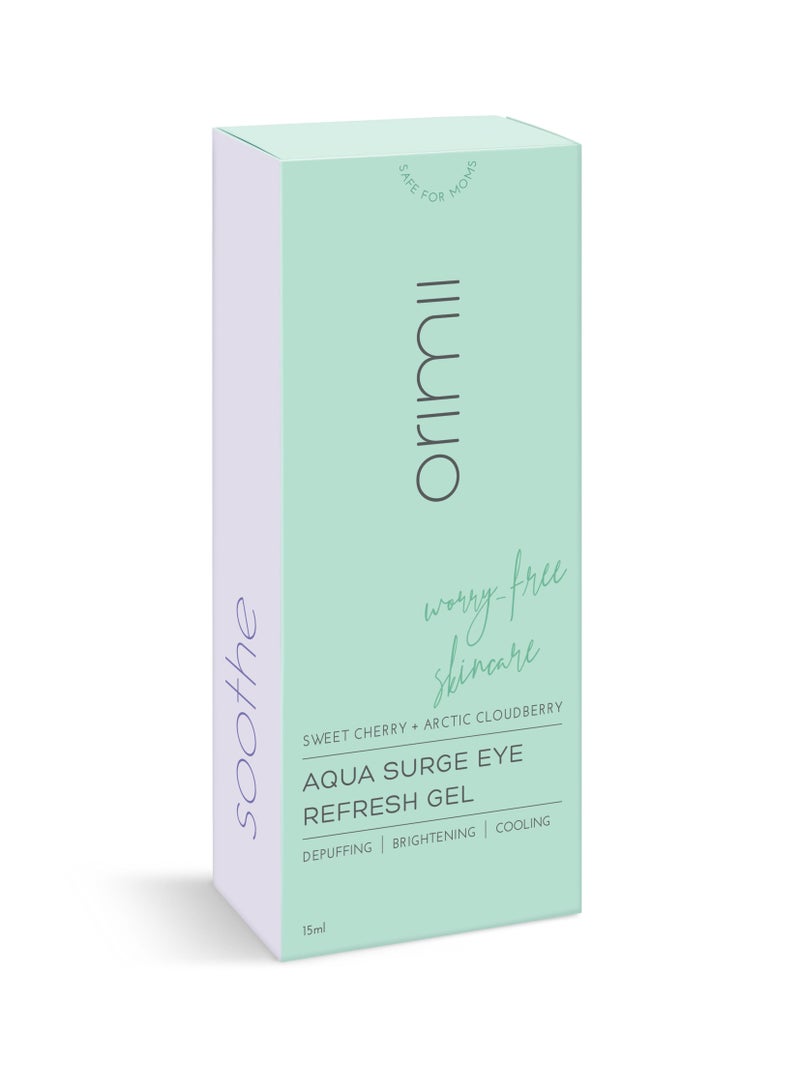 Orimii Aqua Surge Eye Refresh Gel-Brightens Under Eye Area-Cooling Formula that Reduces Puffiness - 15 ml - Image 2