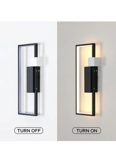 Comely Indoor LED Wall Light, Geometric Design, Modern Warm White Acrylic Wall Lamp  - Image 4