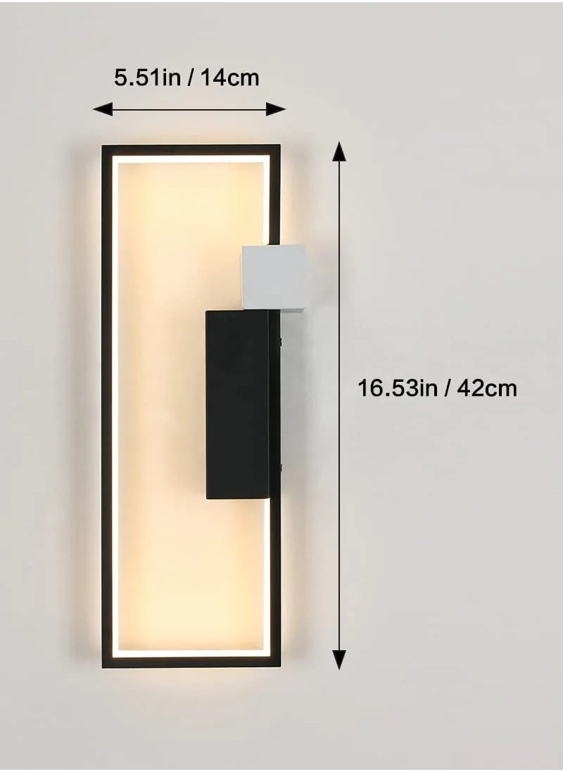 Comely Indoor LED Wall Light, Geometric Design, Modern Warm White Acrylic Wall Lamp  - Image 3