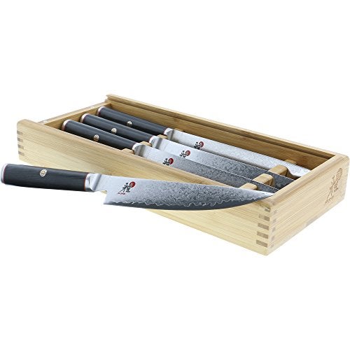 Miyabi Steak Knife Set 4pc BlackStainless Steel