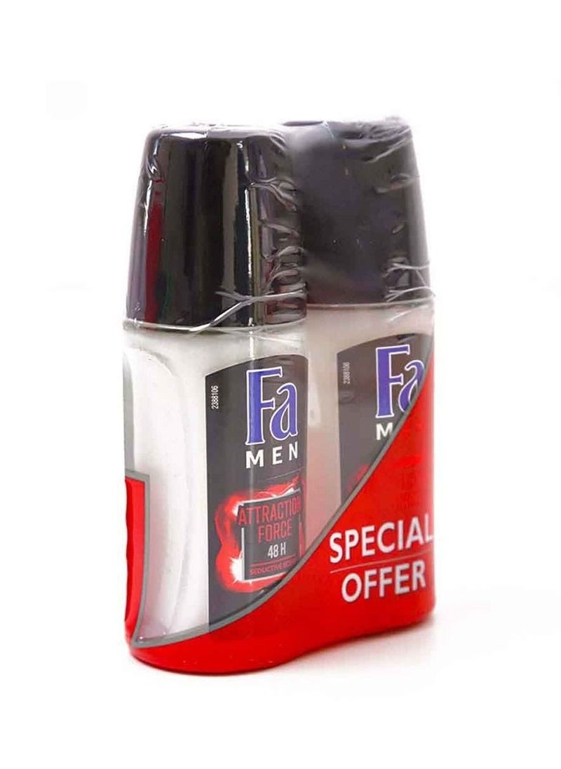Fa Men Roll On Attraction Force 2X50Ml 
