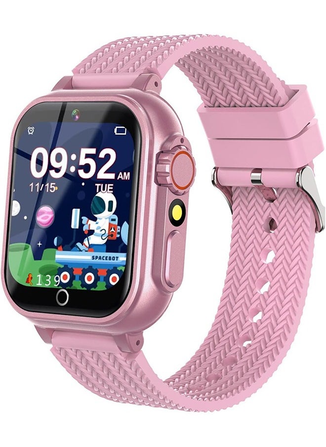 Garlo Kids Smart Watch Gift for Girls Age 5-12, HD Touch Screen Girls Watch with 32 Puzzle Games, Camera Music Player Learn Card Pedometer Educational Toys Birthday Gifts for Girls Ages 5 6 7 8 9 10  - Image 1