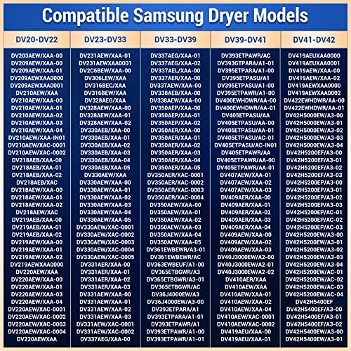 SUMNEW Upgraded Dryer Heating Element for Samsung，DC47-00019A Heating Element for Samsung Dryer,dv42h3000ew/a3 dv42h5000ew/a3 Parts, Including DC96-00887A, DC47-00016A, DC47-00018A. - Image 5