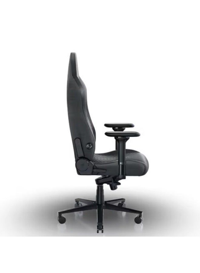 RAZER Iskur V2 Gaming Chair – Ergonomic 6D Adjustable Lumbar Support, High-Density Cold-Cured Foam Seat, Memory Foam Headrest, 4D Adjustable Armrests, Steel Frame, Recline up to 152°, EPU Leather, Supports Up to 136kg, Ideal for PC & Console Gaming, Office Use, Dark Gray | RZ38-04900300-R3G1 - Image 3