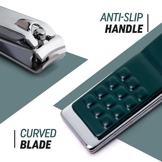 PLENARO 10-in-1 Nail Clippers Set Manicure Pedicure Kit with PU Leather Case - Stainless Steel Grooming Tools for Men & Women - Portable Travel Nail Care Kit for Home, Salon & Gift (Green) - Image 2
