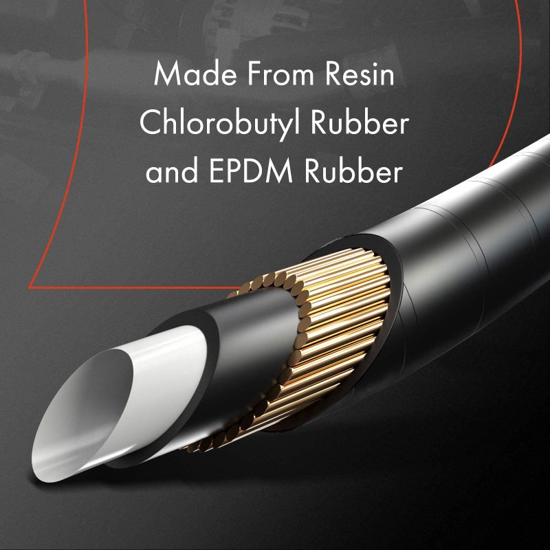 A-Premium A/C Discharge Line Hose Assembly Compatible with Acura MDX 2001-2002 3.5L, Honda Pilot 2003-2004 3.5L, Compressor to Condenser - Image 4