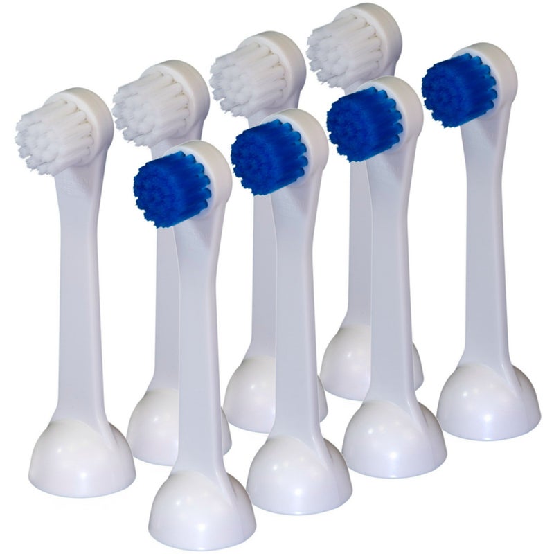 Cybersonic Classic Compact Replacement Brush Heads, 8 Pack, Compatible with All Cybersonic Electric Toothbrushes - Image 3