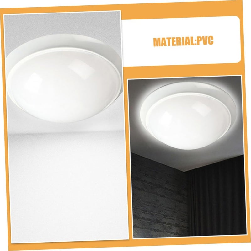Cabilock 4pcs Led Ceiling Light Diffuser Cover Easy to Install Plastic Lamp Shade for Hallways Corridors and Balconies Versatile Lighting - Image 3