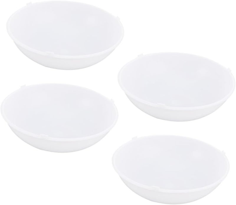 Cabilock 4pcs Led Ceiling Light Diffuser Cover Easy to Install Plastic Lamp Shade for Hallways Corridors and Balconies Versatile Lighting - Image 1
