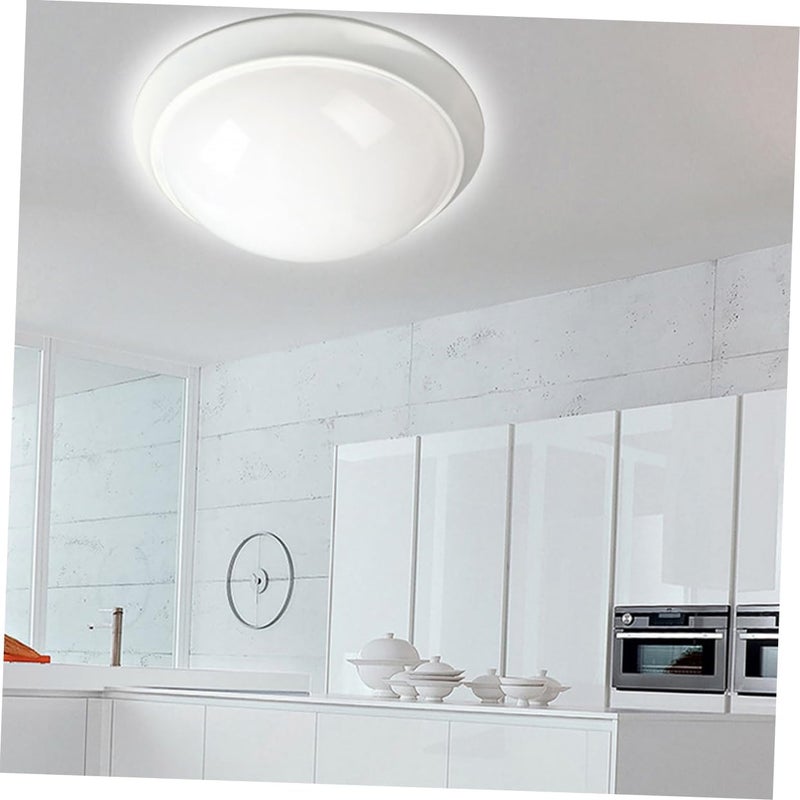 Cabilock 4pcs Led Ceiling Light Diffuser Cover Easy to Install Plastic Lamp Shade for Hallways Corridors and Balconies Versatile Lighting - Image 4