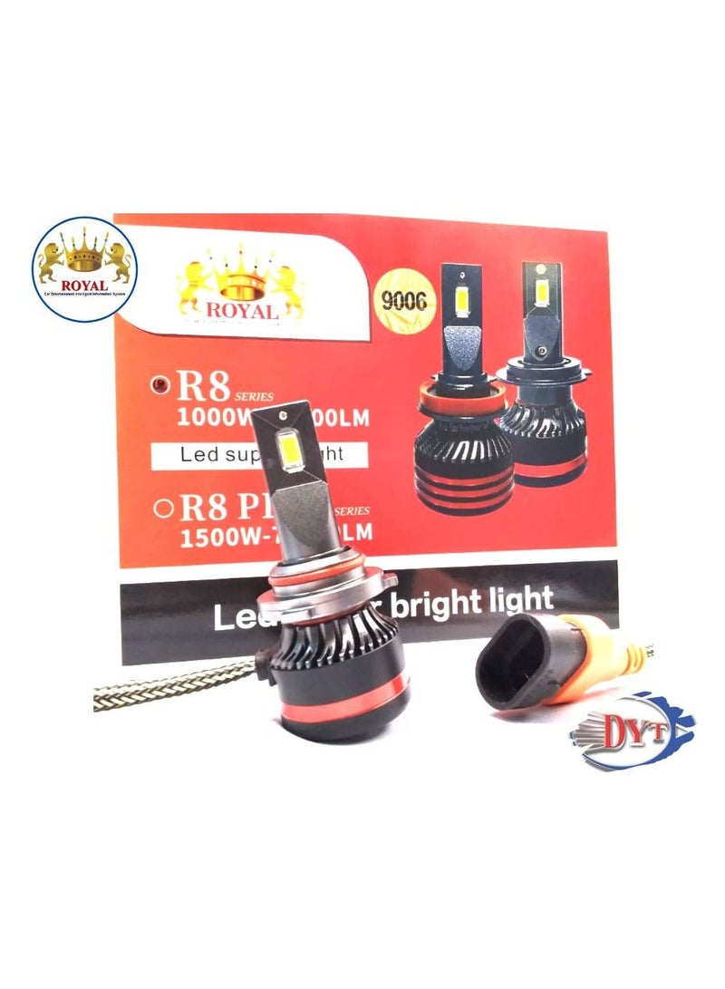 رويال Led Headlight 9006 (DYT R8) - Image 3