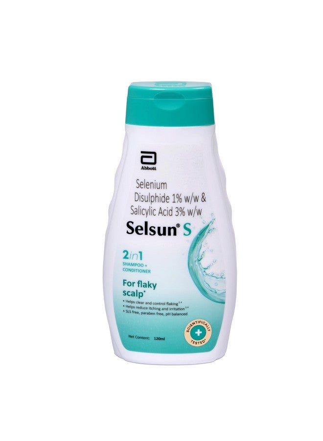 Selsun-S 2-in-1 Anti-Dandruff Shampoo + Conditioner 120ml - Image 1