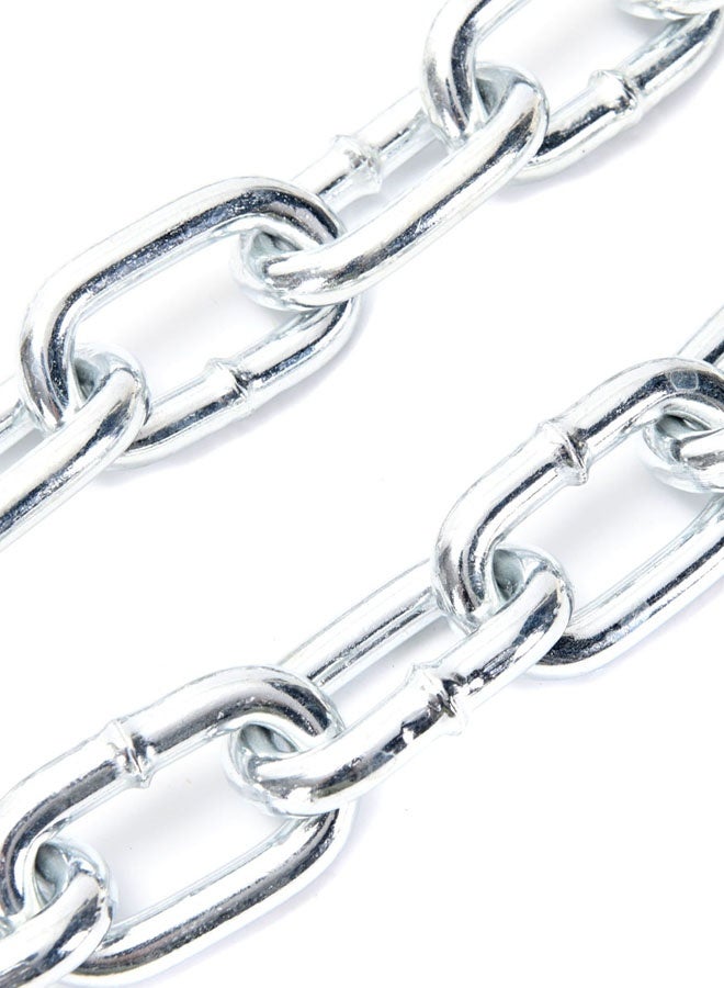 LAWAZIM Link Chain - 8mm 3.5m - Heavy Duty Welded Chain Links with Strong and Rust-Resistant Build - Ideal for Fence Hanging, Gate, Dog Walking, Hanging Lights, Garden, Outdoor Camping, & Workshop Use - Image 4