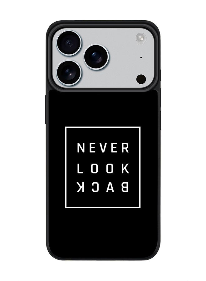 Stylizedd iPhone 17 Pro Case, [Compatible with MagSafe] Slim Magnetic cover Phone Case iPhone 17 Pro -Never look back - Image 1