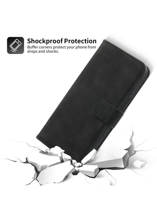 Zaboon Case For iPhone 12 Pro Max Dierfeng Dream Line TPU + PU Leather Phone Case - Image 5