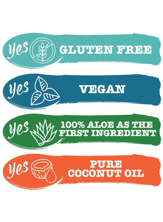 MAUI MOISTURE ماوي مويستشر هيل & هايدريت + قناع شعر زبدة الشيا وبلسم يترك على الشعر لعناية عميقة بالشعر المجعد ومساعدة في إصلاح الأطراف المتقصفة، نباتي، خالي من السيليكون والبارابين والكبريتات، 12 أونصة - Image 5