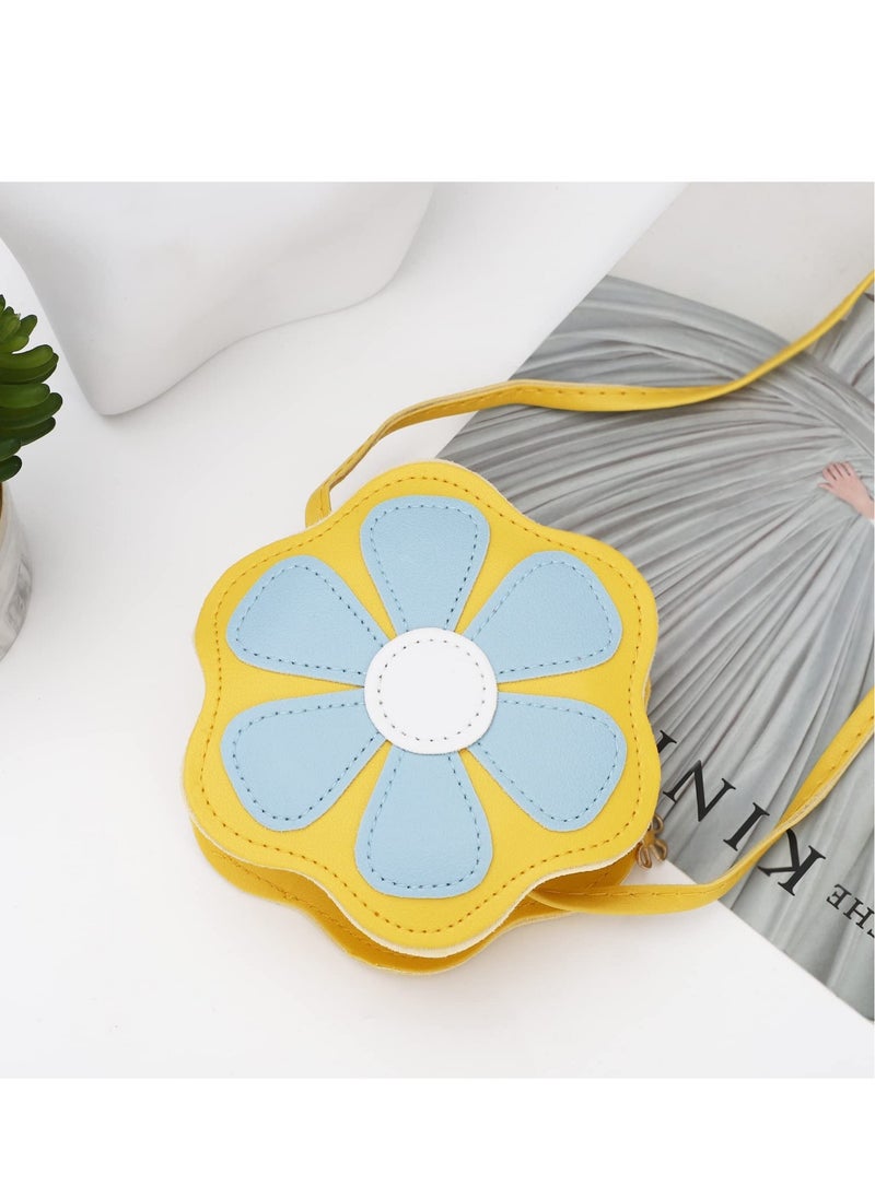 SYOSI - Candy-Colored Children'S Small Bag Foreign Style Fashion  Mini Flower Shape Princess Messenger Bag Baby Coin Purse - Image 1