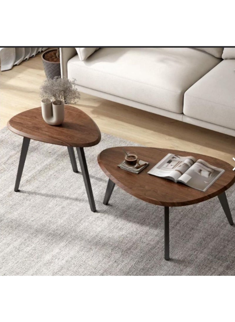 alwan antiques and frames Two-piece coffee table set 