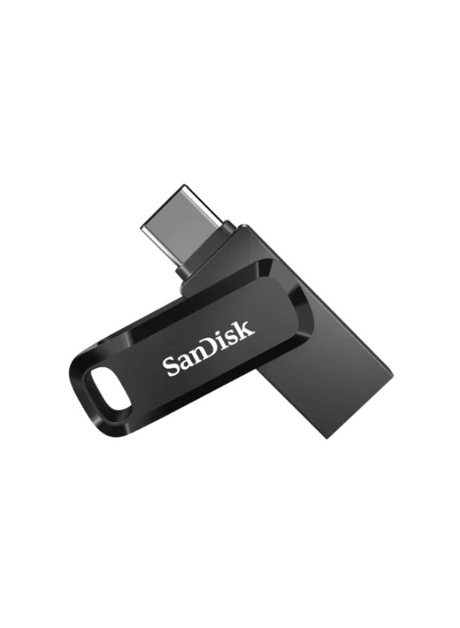 سانديسك الترا ديوال درايف جو SDDDC3-128G-G46 فلاشه 128 جيجابايت بمنفذين USB و Type-C - اسود - Image 1