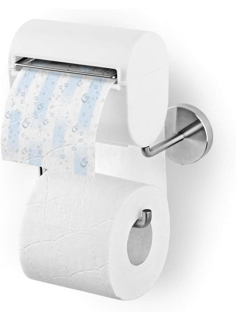 Toilet Paper Holder with Smart Humidification System for Water-Based Wet Wipes