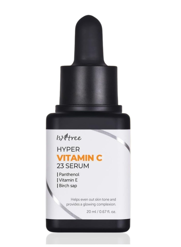 ISNTREE Hyper Vitamin C 23 Serum 20ml – Korean 23% Pure Ascorbic Acid Brightening Serum for Hyperpigmentation, Dark Spots, Even Skin Tone & Anti-Aging - Image 1