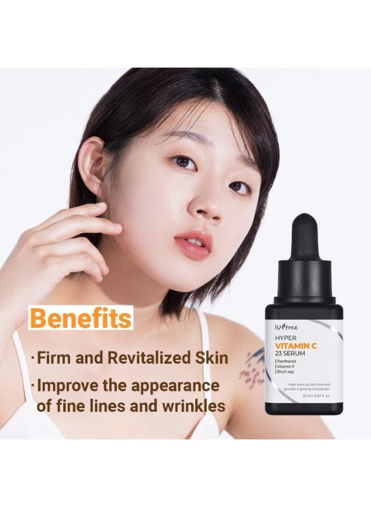 ISNTREE Hyper Vitamin C 23 Serum 20ml – Korean 23% Pure Ascorbic Acid Brightening Serum for Hyperpigmentation, Dark Spots, Even Skin Tone & Anti-Aging - Image 5