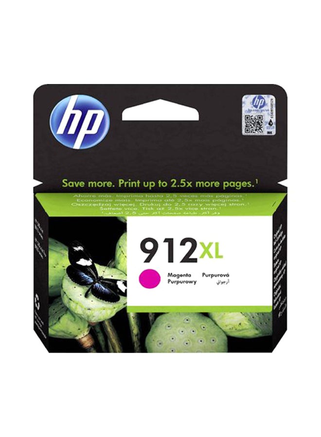 HP خرطوشة حبر 912XL أصلية عالية الإنتاجية  طراز 3YL82AE أرجواني - Image 1