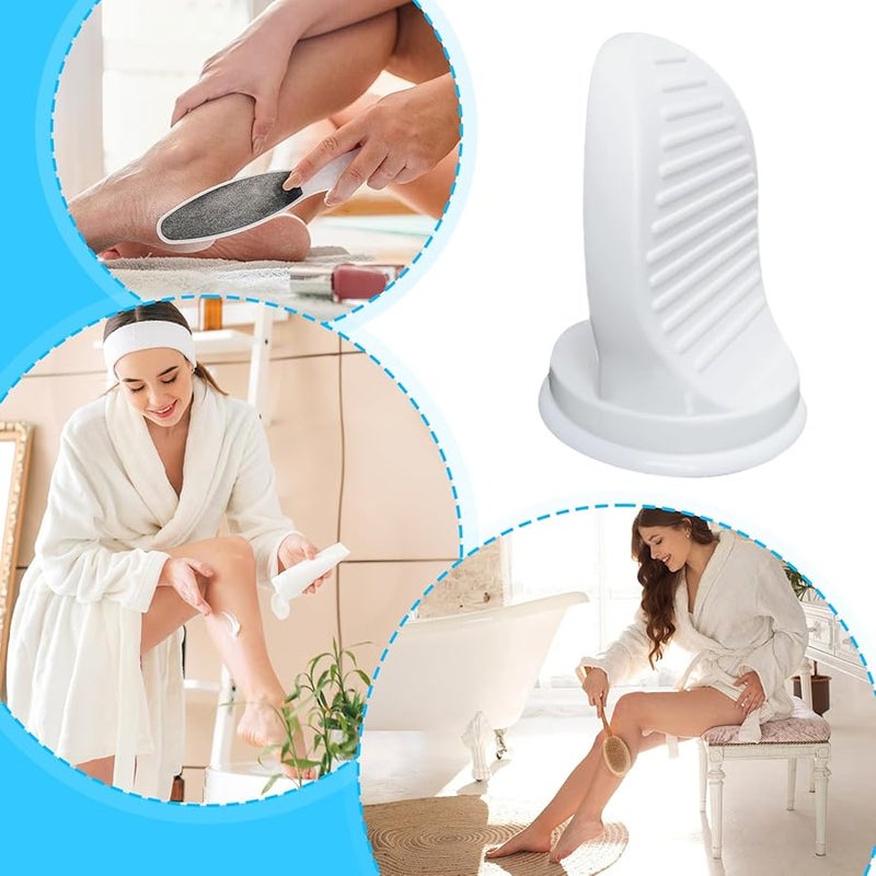 Non Slip Shower Foot Rest Wall Mounted Suction Cup Pedal For Shaving Legs Pregnant Women - Image 5