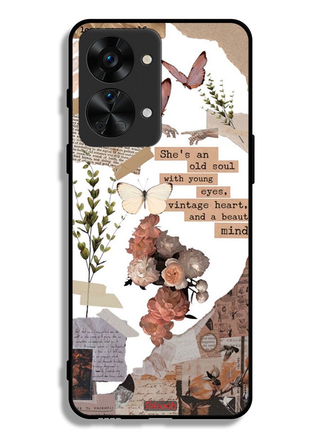 Tolwak OnePlus Nord 2T 5G Protective Case Cover She Is An Old Soul - Image 2