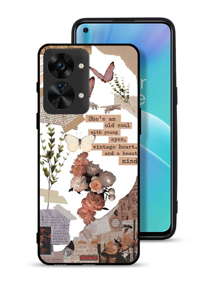 Tolwak OnePlus Nord 2T 5G Protective Case Cover She Is An Old Soul - Image 1