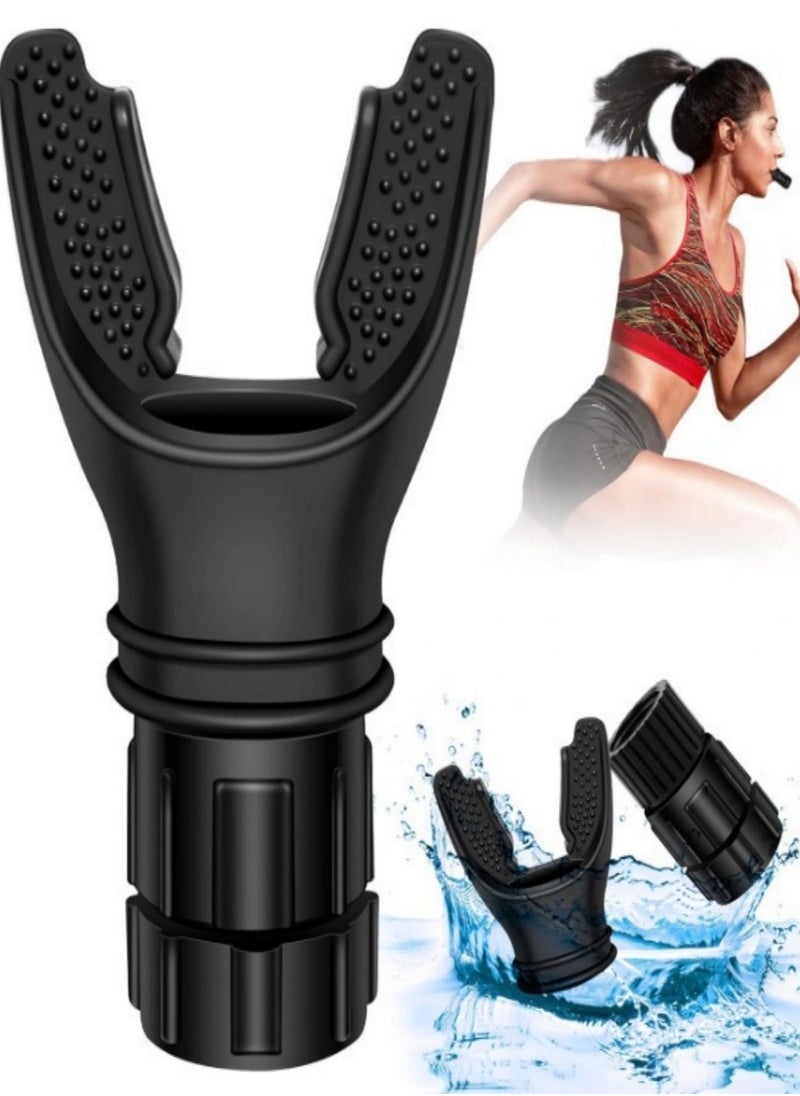 Generic - Breathing Training Device Portable Adjustable Resistance Lung Exerciser for Daily Care and Exercise - Image 1