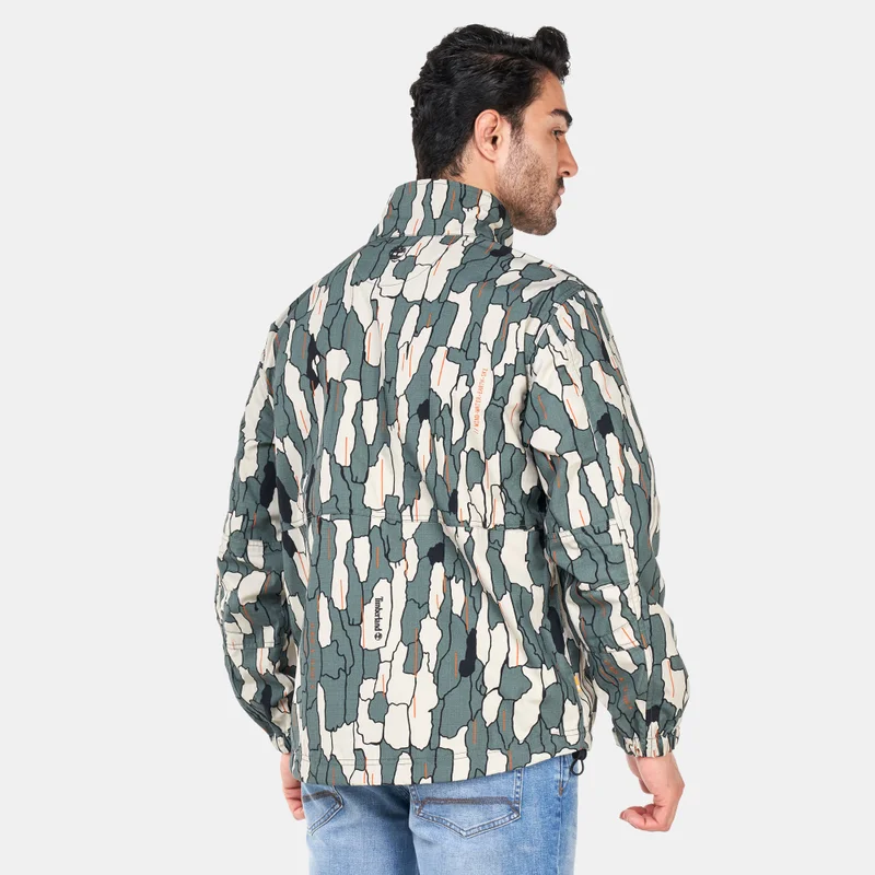 Timberland Men's Pullover Water-Resistant Windbreaker Jacket