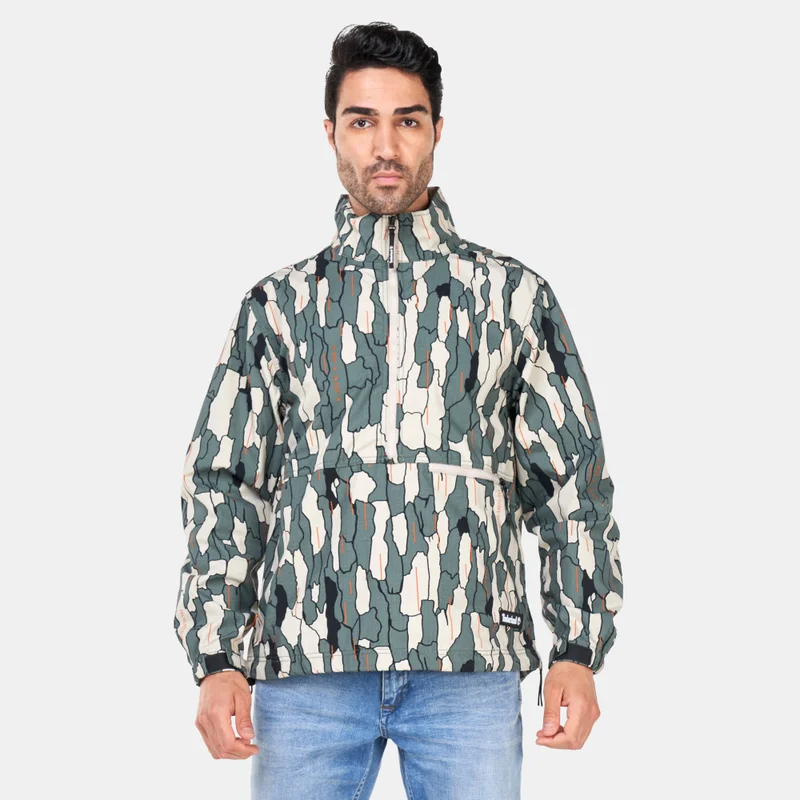 Timberland Men's Pullover Water-Resistant Windbreaker Jacket
