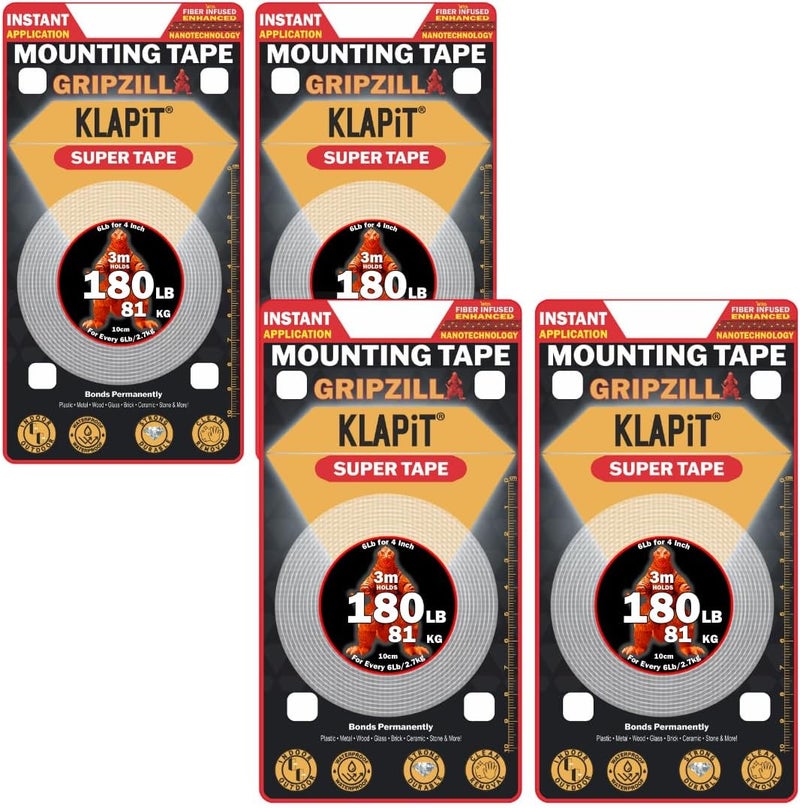 KLAPiT Super Tape - Gripzilla Heavy Duty Double-Sided Tape - Image 1