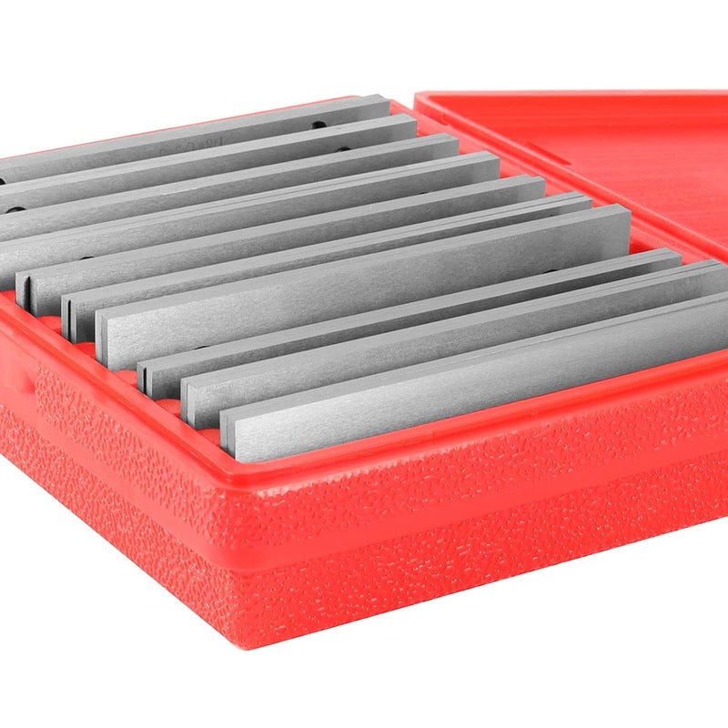 ZOENHOU 10 Pairs 1/8 x 6 Inch Machinist Parallel Bars Tools Set, 10 Pair Steel Parallels Straightedge Bar Block with 2 Holes, Hardened Precision Machinist Tools 1/2 Inch to 1-5/8 Inch - Image 4