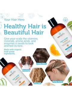 Era Organics Manuka Honey Dry Scalp Conditioner Soothing And Moisturizing Hair Conditioner For Damaged Dry Hair Sulfate Free Conditioner For Men And Women Argan Oil Conditioner For Hair  - Image 4
