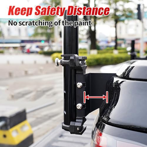 GafeSkui Tailgate Mounted Single Flag Compatible with Ford Ranger 2022 2023 2024 2025 Flag Pole Holder Mount Bracket Tailgate Flag Pole Holder - Image 4