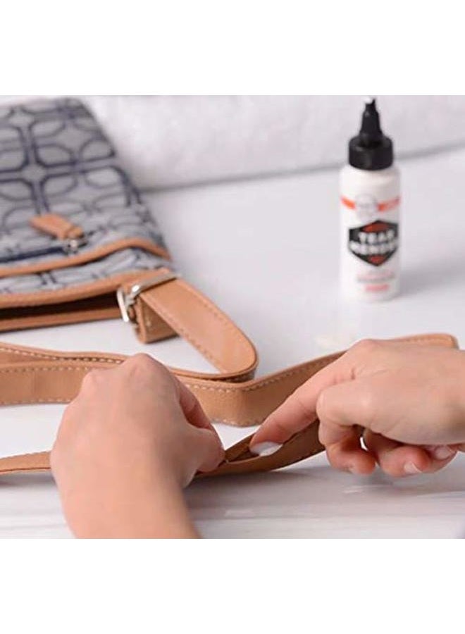 Tear Mender لاصق قماش و جلد فوري، زجاجة 16 أونصة، Tg-16 - Image 4
