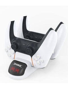 دوبي قاعدة شحن يد تحكم Dobe PS5 – لشحن وحدتي تحكم DualSense بلايستيشن 5  - Image 1