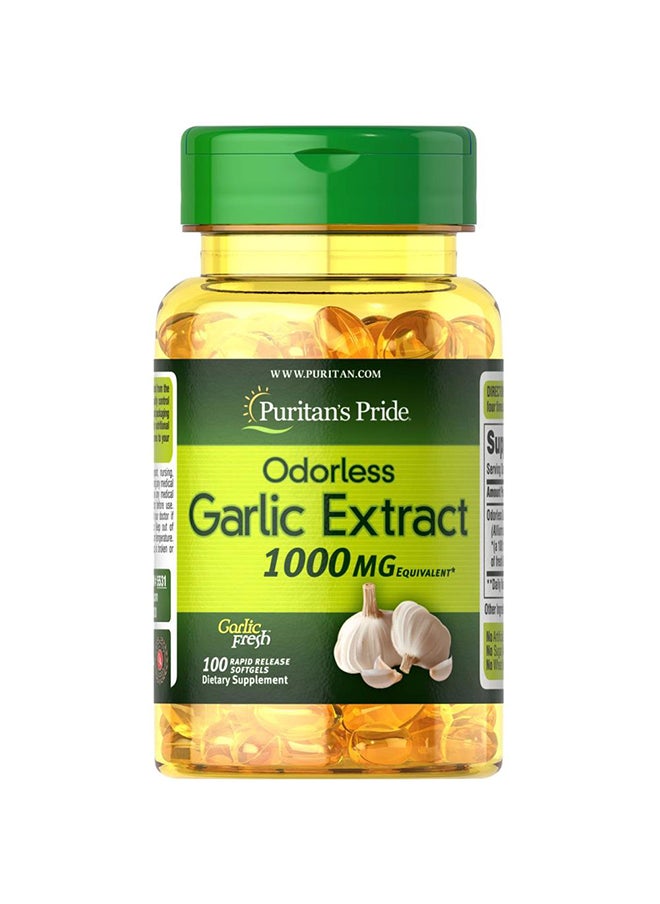 Puritan's Pride Puritan'S Pride Odourless Garlic- 1000Mg 