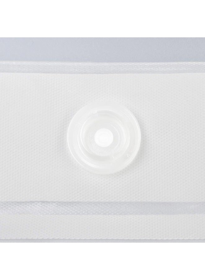 River Dream Waterproof PEVA Snap-in Shower Curtain Liner Replacement: Removable to Attach, Frost, 70x66 - Image 4