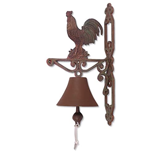 Sunset Vista Designs Painted Cast Iron Bell - Rooster - Image 3