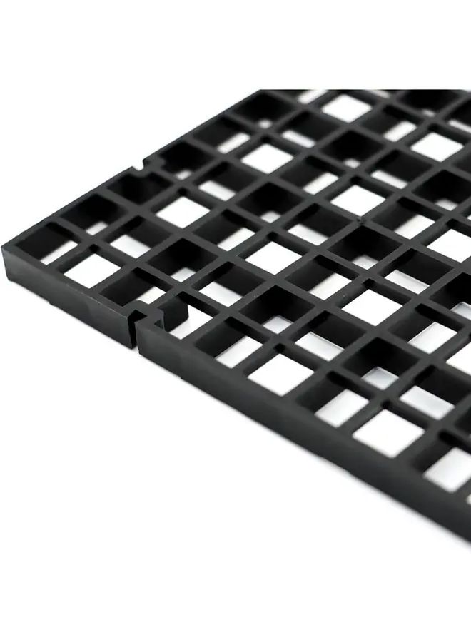 Black Plastic Grid 6pcs Modular Divider Panel For Aquarium Tank Bottom Filter - Image 4