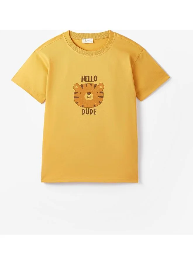 جون June Boy Tshirt Mustard - Yellow