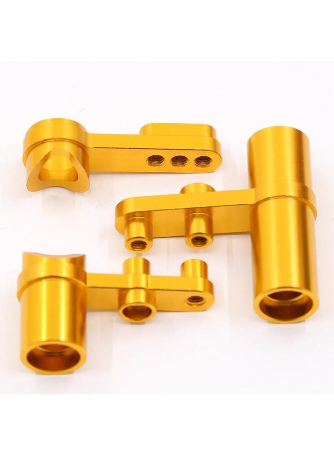 HSP Unlimited 94188 94122 And Other Applicable Aluminum Alloy Steering Combination Kit Steering Arm 122057-Color:Gold - Image 1
