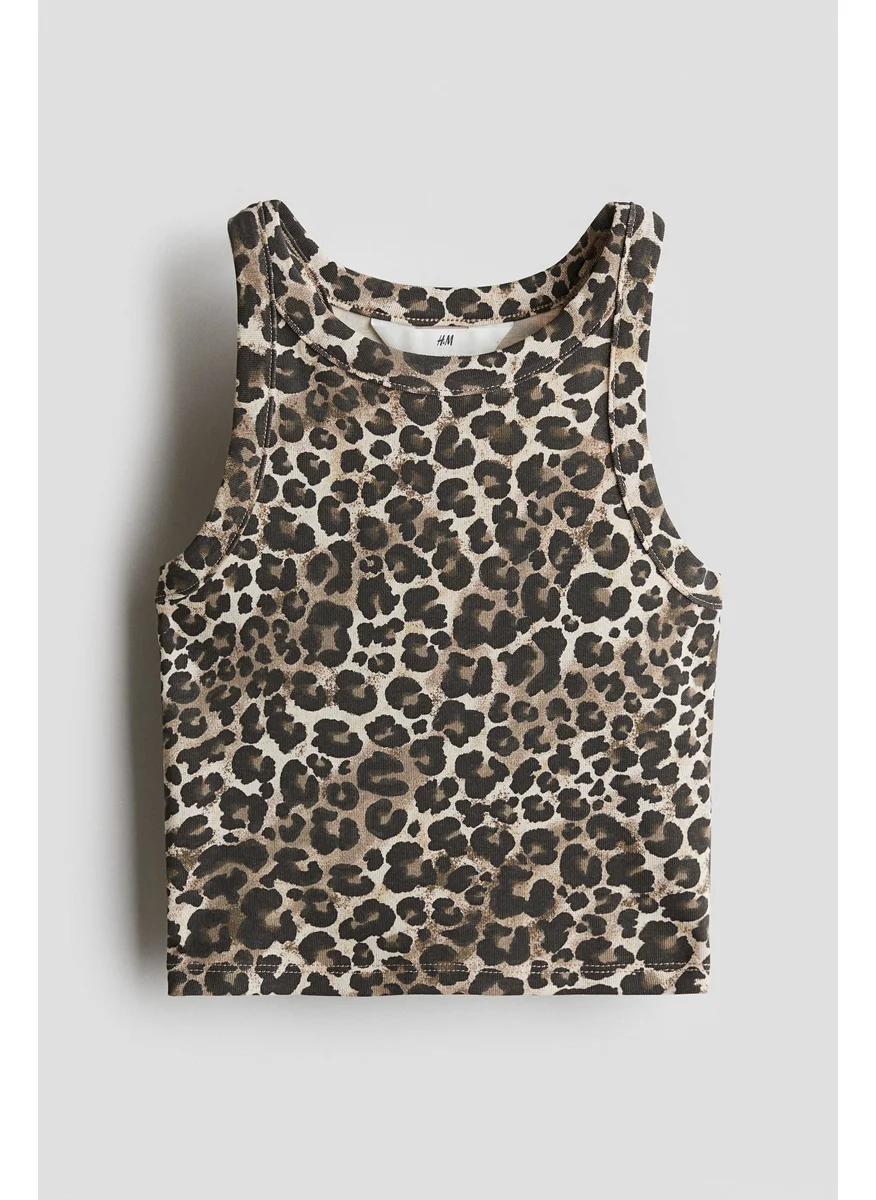 اتش اند ام Printed Cotton Vest Top