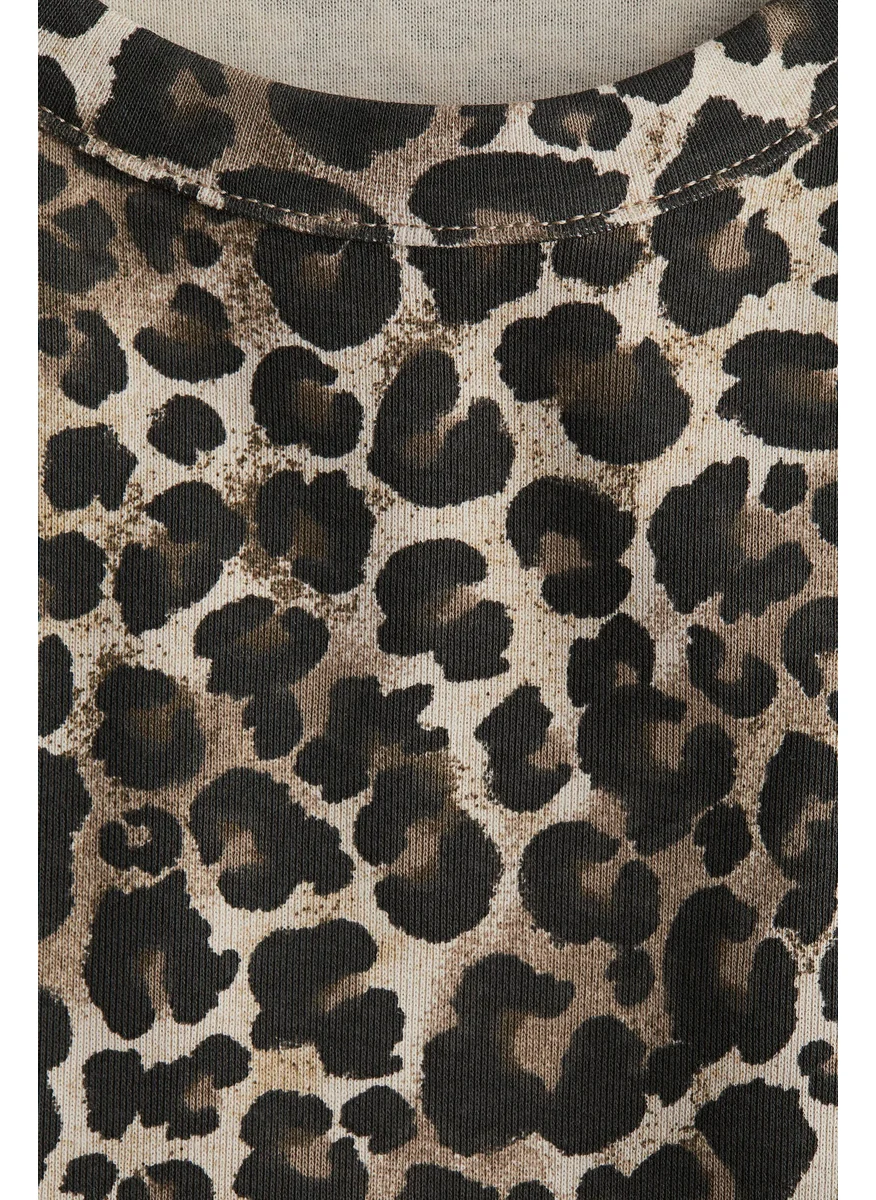 اتش اند ام Printed Cotton Vest Top